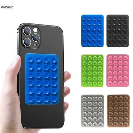 Silicone Suction Pad Phone Holder – Universal Anti-Slip Sticky Mount for Smartphones | Hands-Free Car & Desk Stand